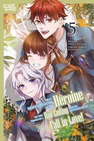 I Was Reincarnated as the Heroine on the Verge of a Bad Ending, and I'm Determined to Fall in Love!, Volume 5 Paperback by Kotoko