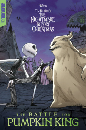 Disney Manga: Tim Burton's The Nightmare Before Christmas - The Battle for Pumpkin King Hardcover by Deborah Allo