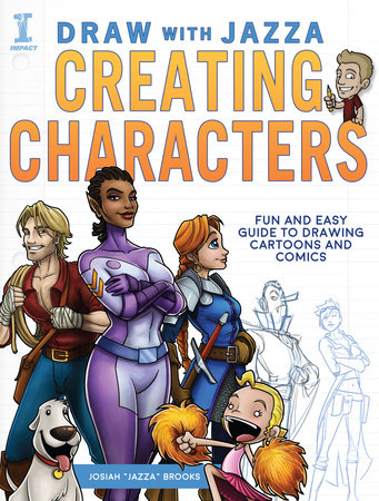Draw With Jazza - Creating Characters Paperback by Josiah Brooks