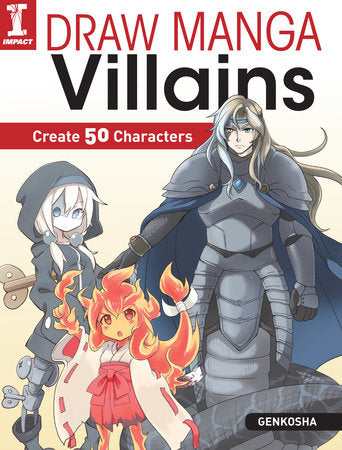 Draw Manga Villains Paperback by Genkosha Editorial