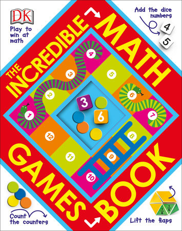 The Incredible Math Games Book Hardcover by DK