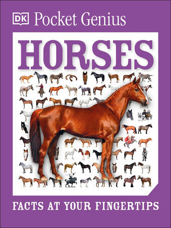 Pocket Genius Horses Paperback by DK