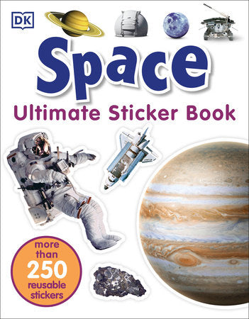 Ultimate Sticker Book: Space Paperback by DK