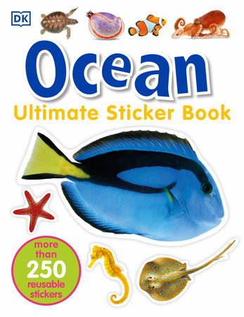Ultimate Sticker Book: Ocean Paperback by DK