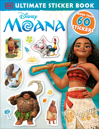 Ultimate Sticker Book: Disney Moana Paperback by DK
