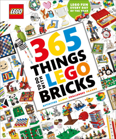 365 Things to Do with LEGO Bricks Hardcover by Simon Hugo