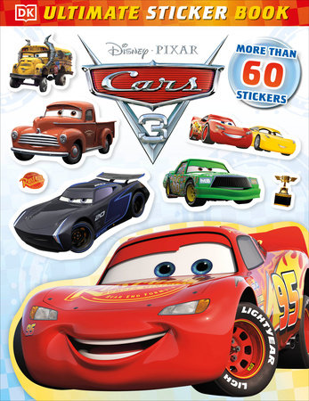 Ultimate Sticker Book: Disney Pixar Cars 3 Paperback by Lauren Nesworthy