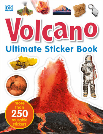 Ultimate Sticker Book: Volcano Paperback by DK