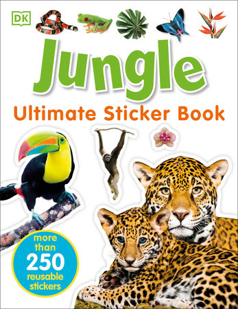 Ultimate Sticker Book: Jungle Paperback by DK