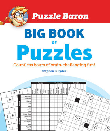 Puzzle Baron's Big Book of Puzzles Paperback by Puzzle Baron