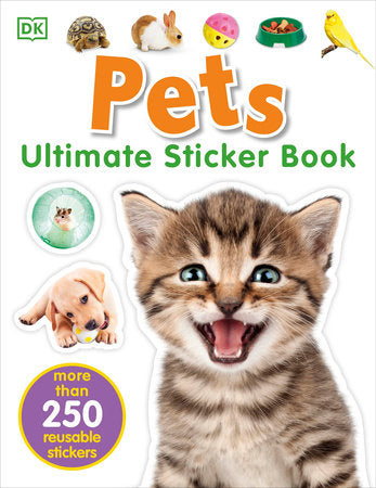 Ultimate Sticker Book: Pets Paperback by DK