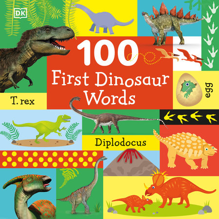 100 First Dinosaur Words EL by DK