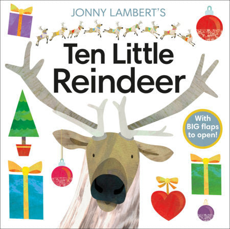 Jonny Lambert's Ten Little Reindeer Board Book by Jonny Lambert
