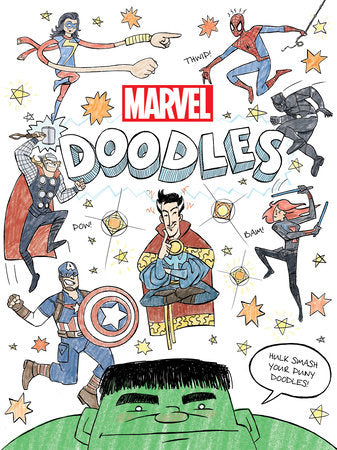 Marvel: Doodles Paperback by Marvel Press Book Group