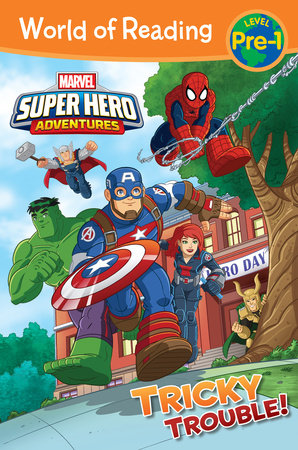 World of Reading: Super Hero Adventures: Tricky Trouble! Paperback by Alexandra West