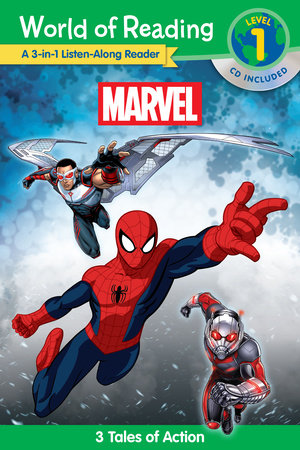 World of Reading: Marvel: Marvel 3-in-1 Listen-Along Reader-World of Reading Level 1 Paperback by Marvel Press Book Group