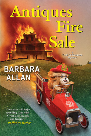 Antiques Fire Sale Paperback by Barbara Allan