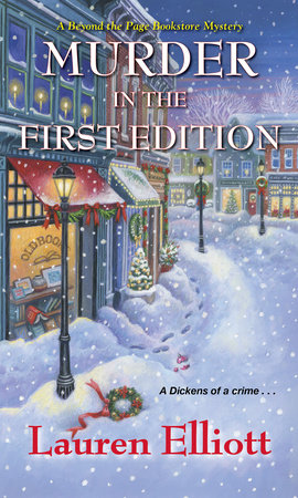 Murder in the First Edition Paperback by Lauren Elliott