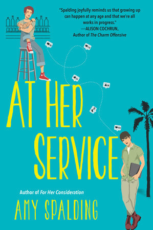 At Her Service Paperback by Amy Spalding