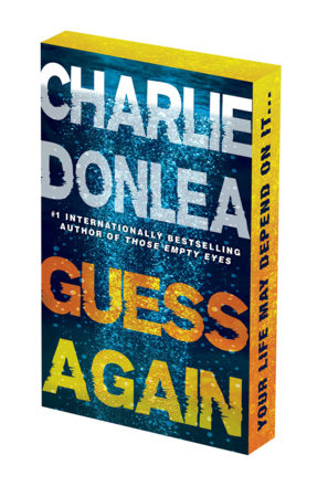 Guess Again: Deluxe Stenciled Edges Paperback by Charlie Donlea