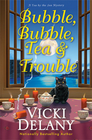 Bubble, Bubble, Tea and Trouble Hardcover by Vicki Delany