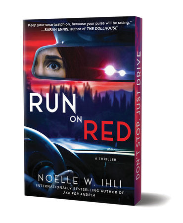 Run on Red: Deluxe Stenciled Edges Paperback by Noelle West Ihli