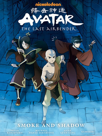 Avatar: The Last Airbender--Smoke and Shadow Library Edition Hardcover by Written by Gene Luen Yang, Michael Dante DiMartino, Bryan Konietzko. Illustratedby Gurihiru.