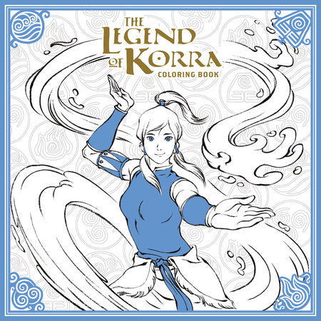 The Legend of Korra Coloring Book Paperback by Nickelodeon