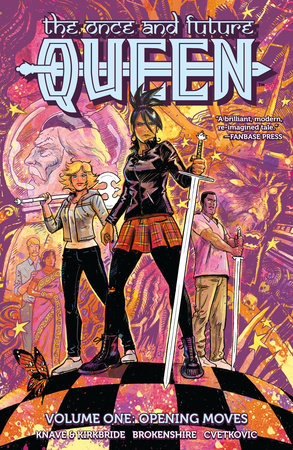 The Once and Future Queen Paperback by Written By Adam P. Knave and D.J. Kirkbride. Illustrated by Nickolas Brokenshire.