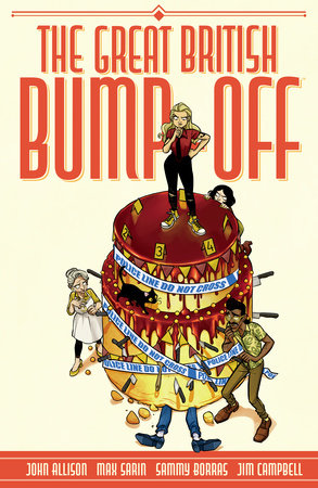 The Great British Bump-Off Paperback by Written by John Allison; Illustrated by Max Sarin