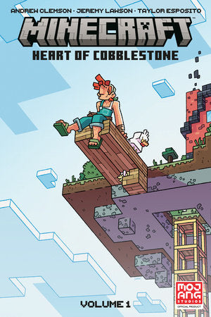 Minecraft: Heart of Cobblestone Volume 1 Paperback by Written by Andrew Clemson, Illustrated by Jeremy Lawson