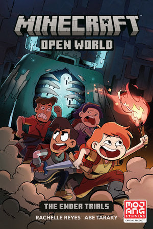 Minecraft: Open World--The Ender Trials Paperback by Written by Rachelle Reyes and Abe Taraky, and Illustrated by Rachelle Reyes
