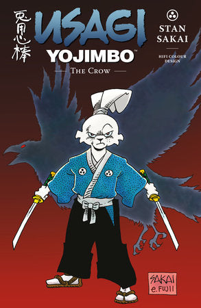 Usagi Yojimbo Volume 40: The Crow Paperback by Written, illustrated, and lettered by Stan Sakai, colors by HiFi Colour Design.