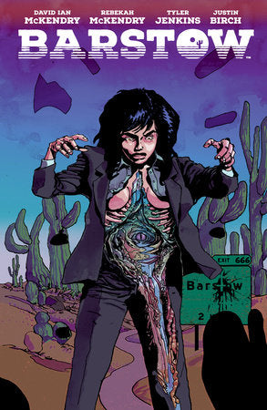 Barstow Paperback by Written by Rebekah McKendry and David McKendry, Illustrated by Tyler Jenkins, Letters by Justin Birch