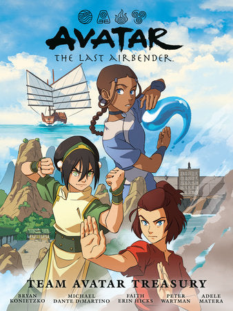 Avatar: The Last Airbender--Team Avatar Treasury Library Edition Hardcover by Written by Faith Erin Hicks, illustrated by Peter Wartman and Adele Matera