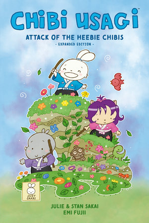 Chibi Usagi: Attack of the Heebie Chibis--Expanded Edition Paperback by Written and drawn by Stan Sakai and Julie Sakai. Colors by Emi Fujii.