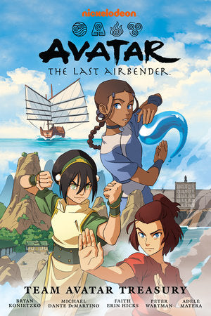 Avatar: The Last Airbender--Team Avatar Treasury Omnibus Paperback by Written by Faith Erin Hicks, illustrated by Peter Wartman and Adele Matera