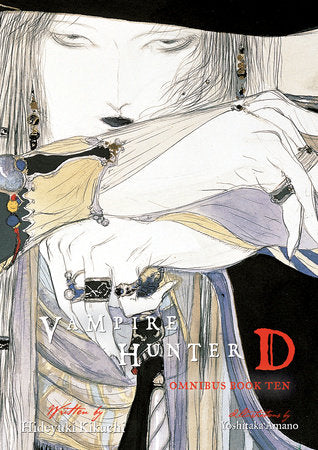 Vampire Hunter D Omnibus: Book Ten Paperback by Written by Hideyuki Kikuchi. Illustrated by Yoshitaka Amano. Translated by Kevin Leahy.