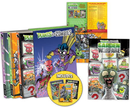 Plants vs. Zombies: The Garden Warfare Trilogy Boxed Set Boxed Set by Written by Paul Tobin. Art by Jacob Chabot, Tim Lattie. Colors by Matt J Rainwater, Heather Breckel. Letters by Steve Dutro.
