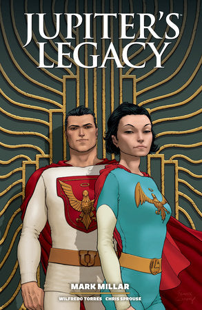 Jupiter's Legacy Omnibus Volume 1 Paperback by Written by Mark Millar; illustrated by Frank Quitely, Wilfredo Torres, and Chris Sprouse