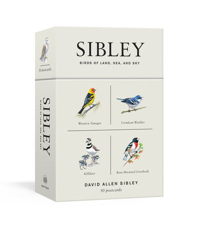 Sibley Birds of Land, Sea, and Sky Merchandise by David Allen Sibley