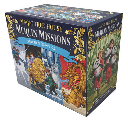 Magic Tree House Merlin Missions Books 1-25 Boxed Set Boxed Set by Mary Pope Osborne