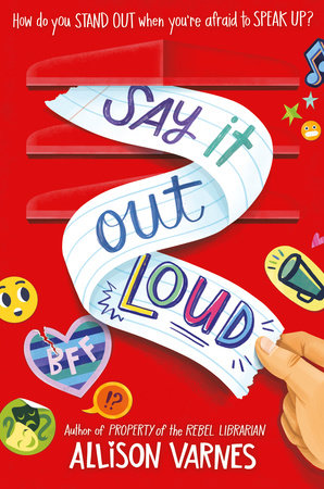 Say It Out Loud Hardcover by Allison Varnes
