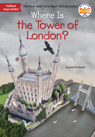 Where Is the Tower of London? Paperback by Janet B. Pascal; Illustrated by David Malan
