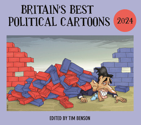 Britain's Best Political Cartoons 2024 Paperback by Tim Benson