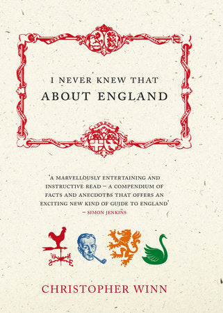 I Never Knew That About England Paperback by Christopher Winn