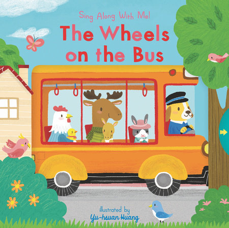 The Wheels on the Bus Board Book by Illustrated by Yu-hsuan Huang