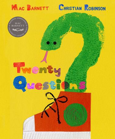 Twenty Questions Hardcover by Mac Barnett; Illustrated by Christian Robinson
