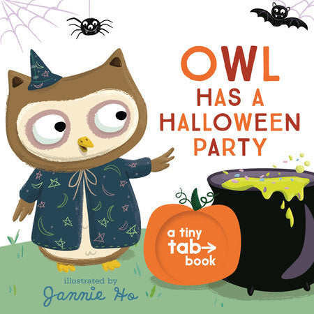 Owl Has a Halloween Party Board Book by Illustrated by Jannie Ho