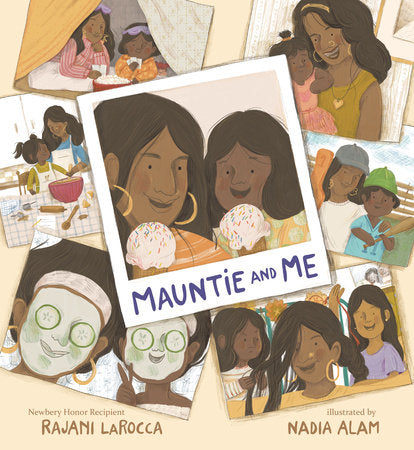 Mauntie and Me Hardcover by Rajani LaRocca; illustrated by Nadia Alam